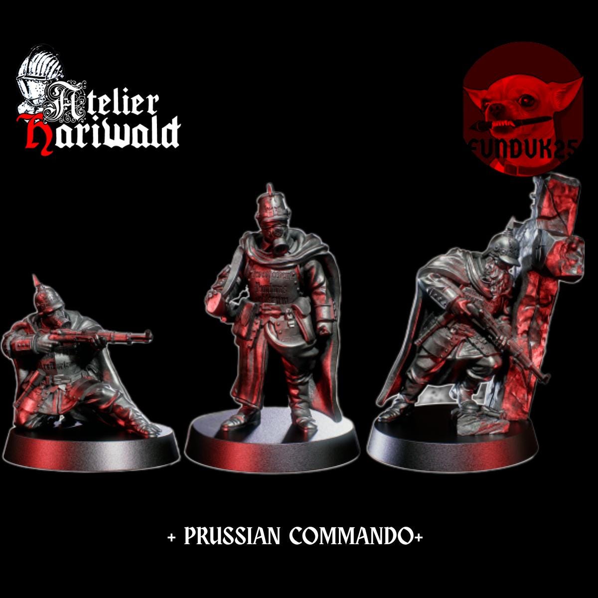 Trench Crusade alternatives - New Antioch / Prussians - Commando - Snipers - Shocktroopers