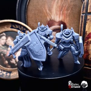 Trench Crusade proxies - Trench Pilgrims / New Antioch compatible - Prussian HMI - Heavy Mechanized Infantry