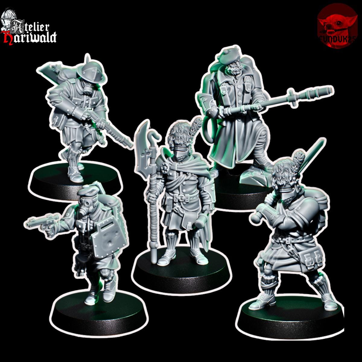 Trench Crusade alternatives - New Antioch / Prussians - Yeomen - Shocktroopers - Highlanders