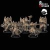 Grimdark Wargame /Trench Crusade proxies / alternative miniatures - Heretic Priest - Legionaries of Greed Court of the Seven Headed Serpent
