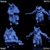 Grimdark Miniatures - Demons - Ogres - Demonic Slaves