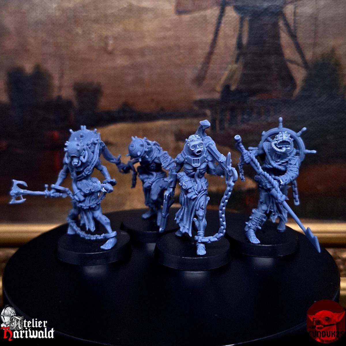 Trench Crusade proxies - Heretics Compatible - Naval Heretic Raiding parties - Wretched troops