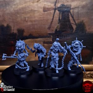 Trench Crusade proxies - Heretics Compatible - Naval Heretic Raiding parties - Wretched troops