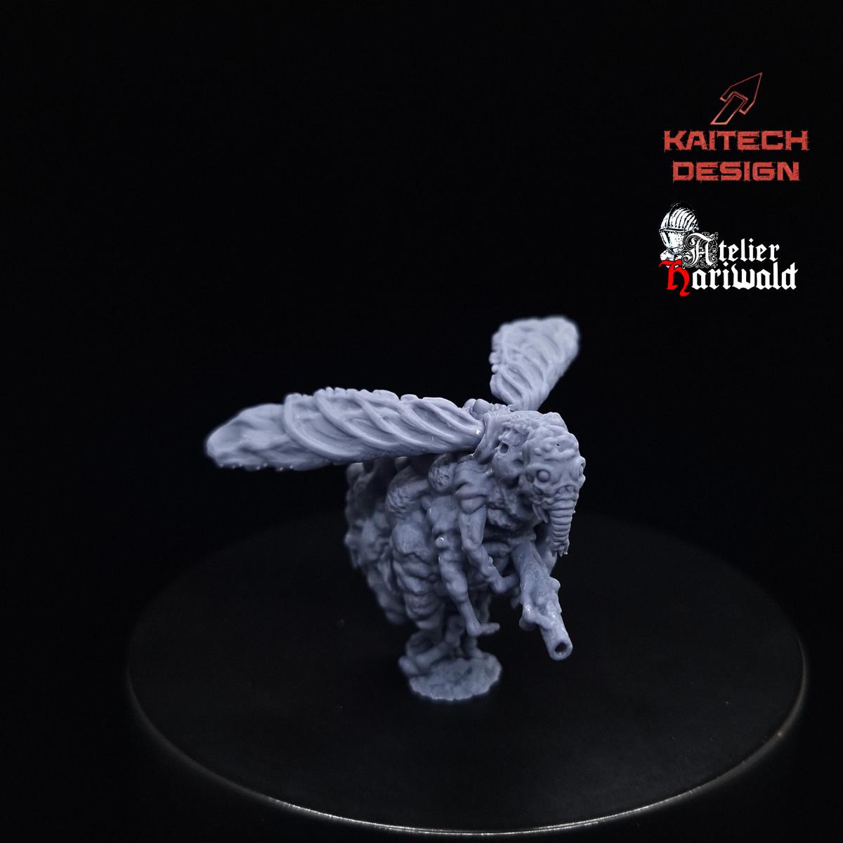 Trench Crusade proxies - Black Grail compatible - Beelzebub Herald