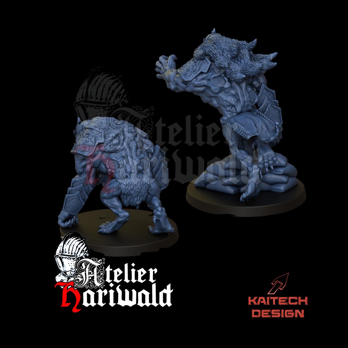 TRENCH CRUSADE - Figurines alternatives - Sultanate Lion de Jabir