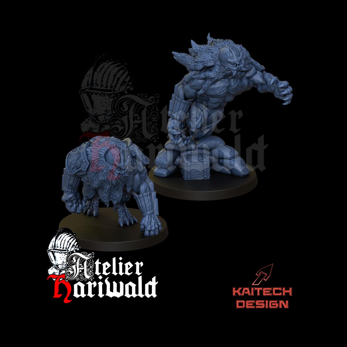 TRENCH CRUSADE - Figurines alternatives - Sultanate Lion de Jabir