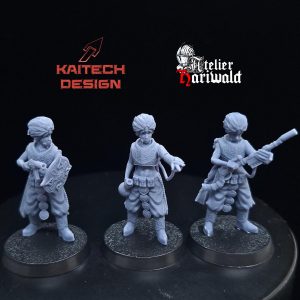 TRENCH CRUSADE - Figurines alternatives - Sultanate Alchimistes - Alchimistes Azebs