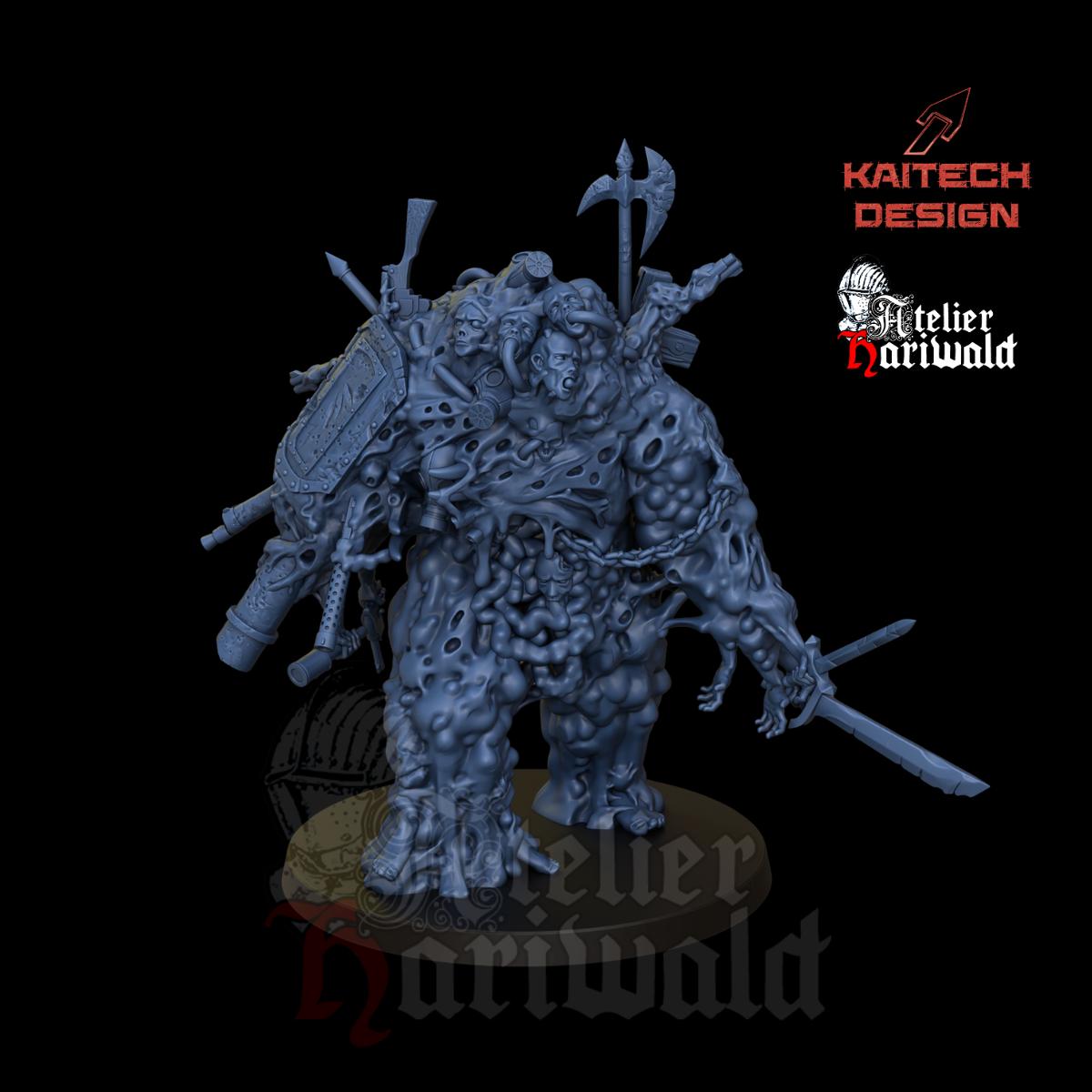 Black Grail compatible - Trench Crusade proxies - Grail Abominant Amalgam