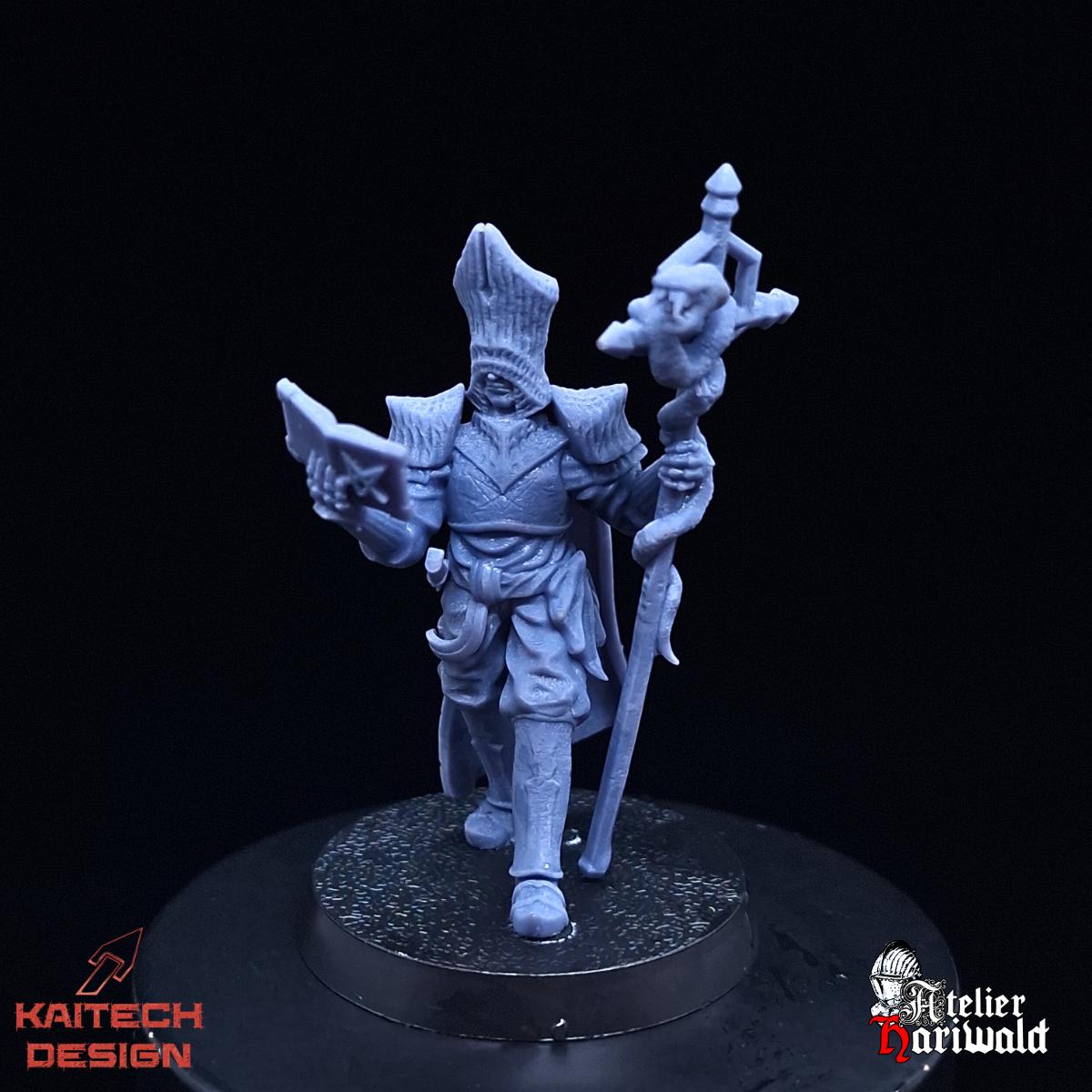 Trench Crusade proxies - Heretics Characters - Artillery Witch and Heretic Priest - personnages hérétiques