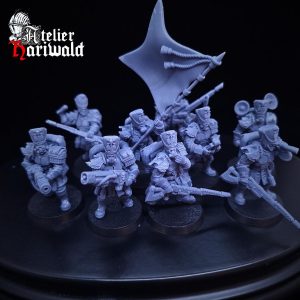 Grimdark Wargames - Hussards de la Volga - Proxy guards - Proxy Militarum