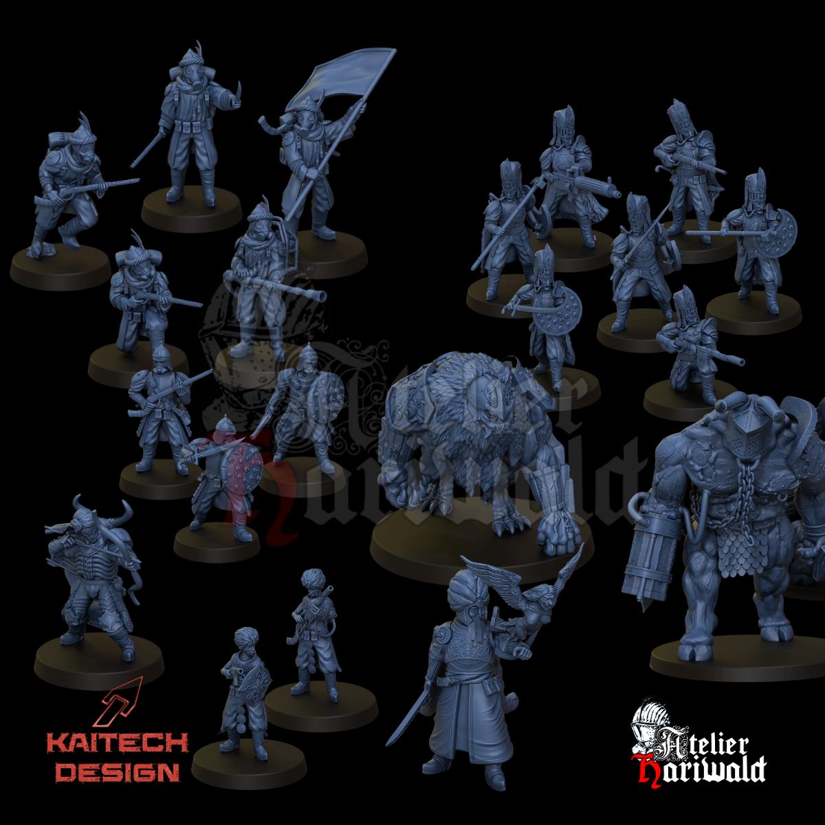 TRENCH CRUSADE - Alternative miniatures - Sultanate Full Pack