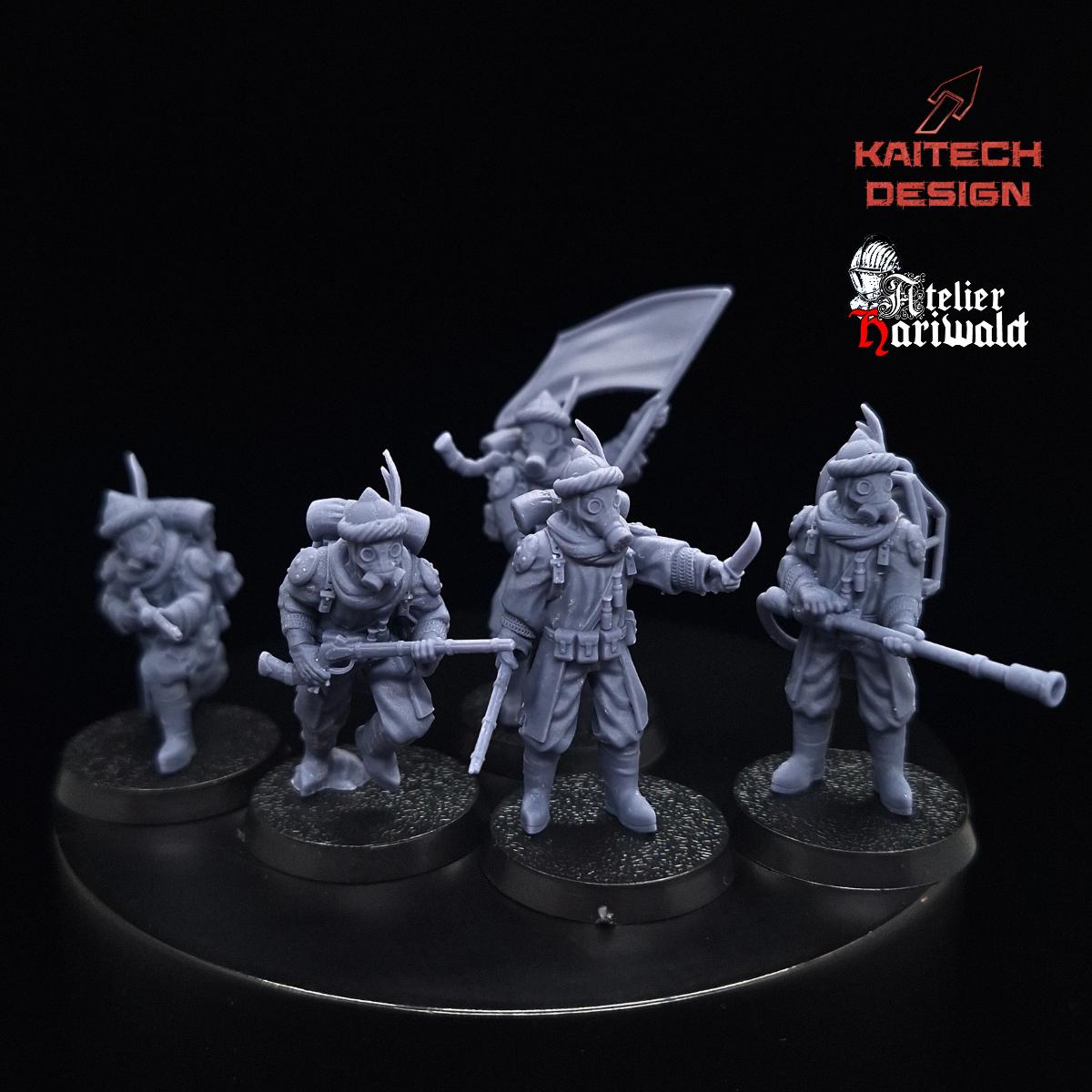 TRENCH CRUSADE - Alternative miniatures - Sultanate Full Pack