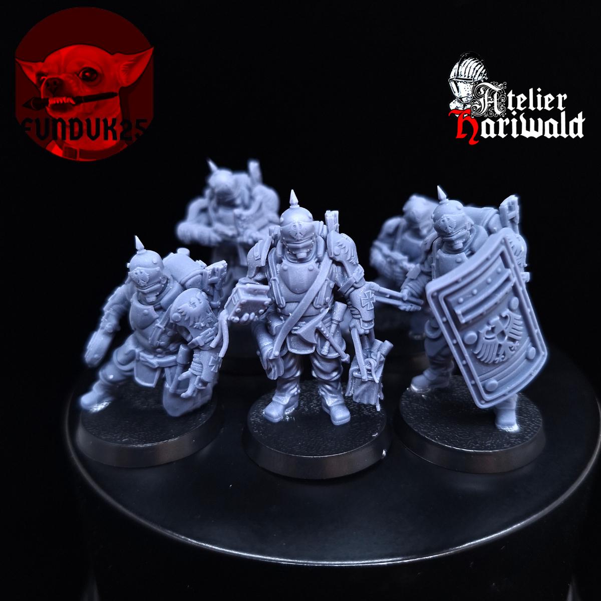 Trench Crusade alternatives - New Antioch / Prussians - Combat Engineers / cleaners