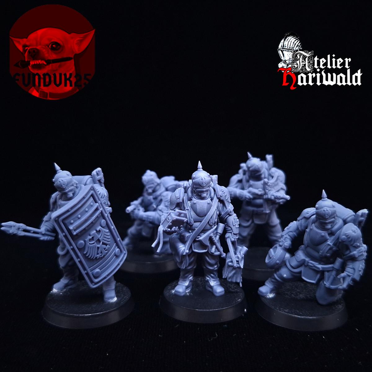 Trench Crusade alternatives - New Antioch / Prussians - Combat Engineers / cleaners