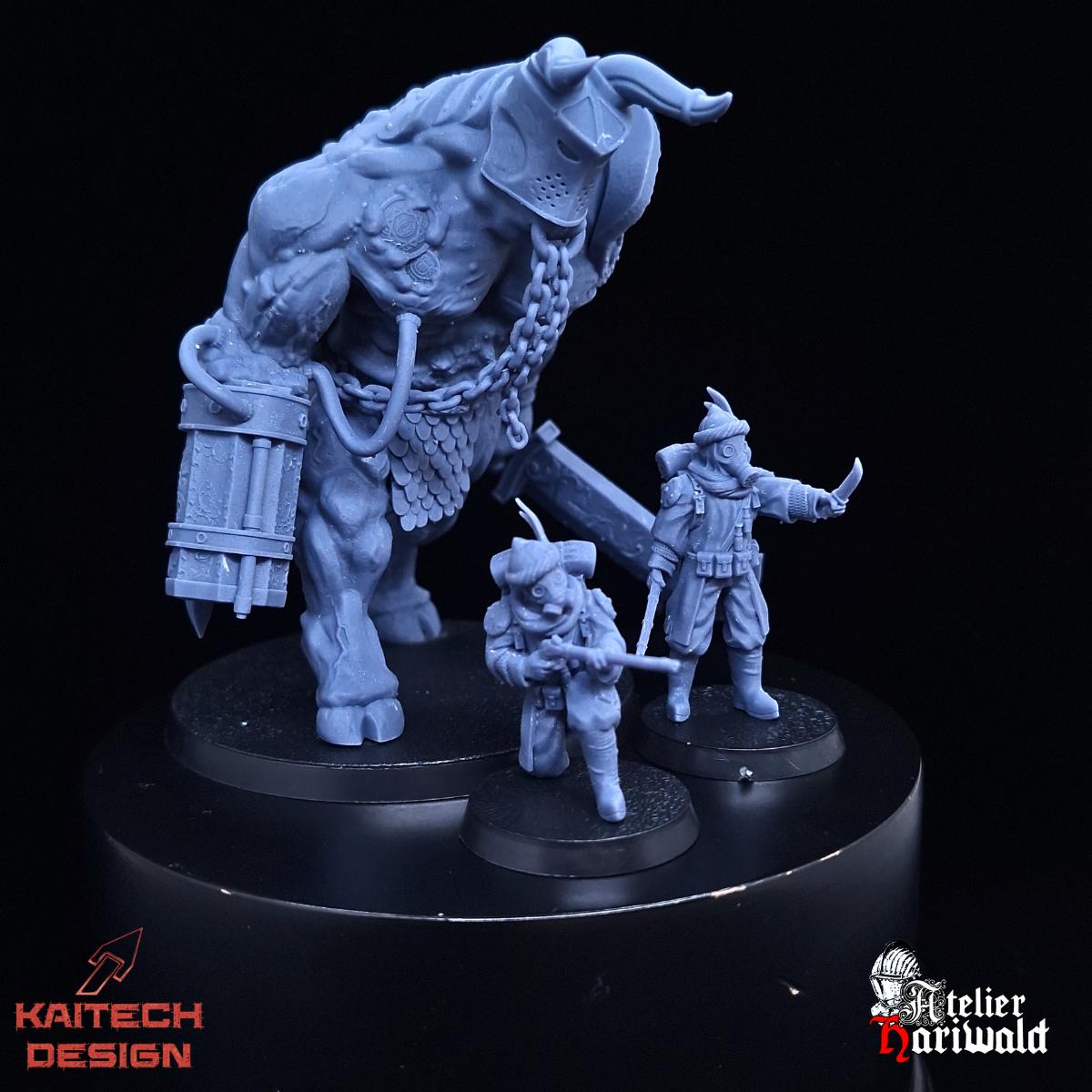 TRENCH CRUSADE - Figurines alternatives - Sultanate Lion de Jabir