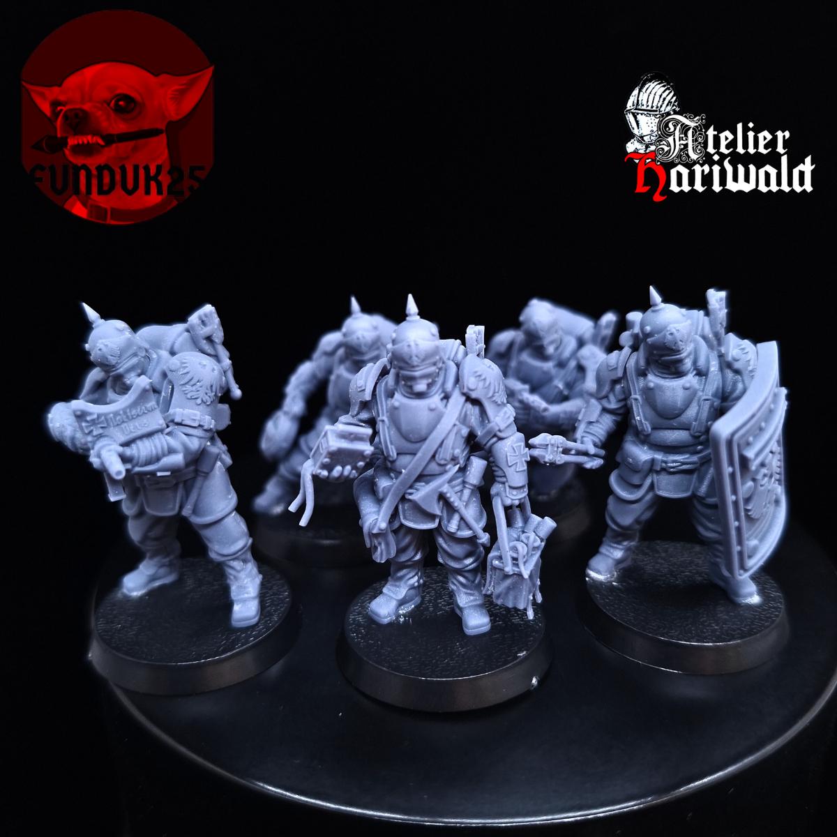 Trench Crusade alternatives - New Antioch / Prussians - Combat Engineers / cleaners