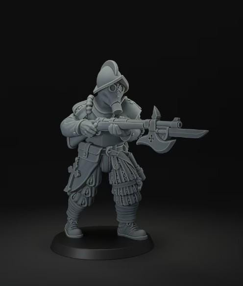 Trench Crusade - New Antioch alternative - sub-faction - Papal Squad - modèles à l'unité