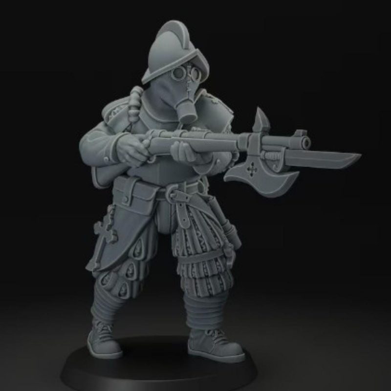 Trench Crusade - New Antioch alternative - sub-faction - Papal Squad - modèles à l'unité