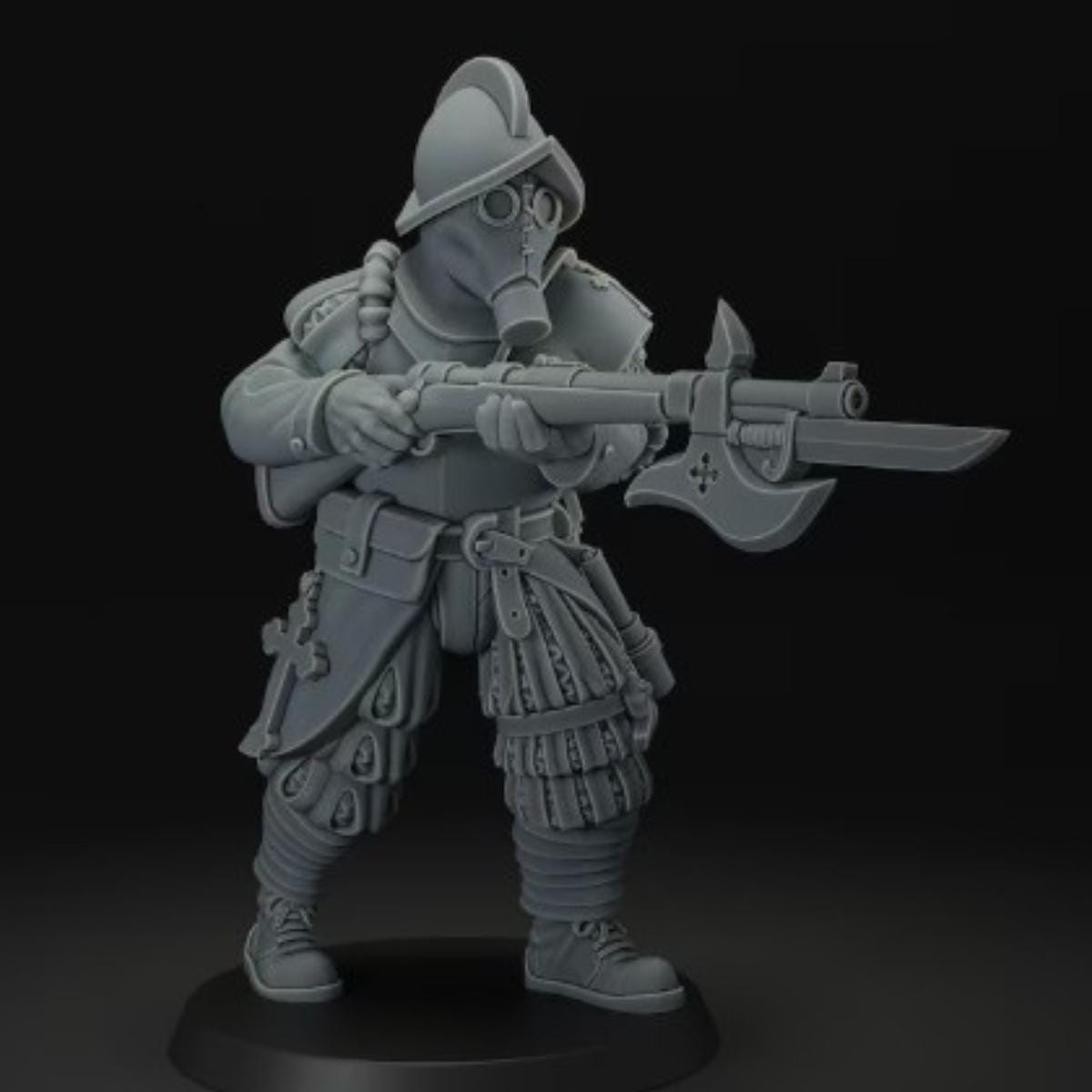 Trench Crusade - New Antioch alternative - sub-faction - Papal Squad - modèles à l'unité