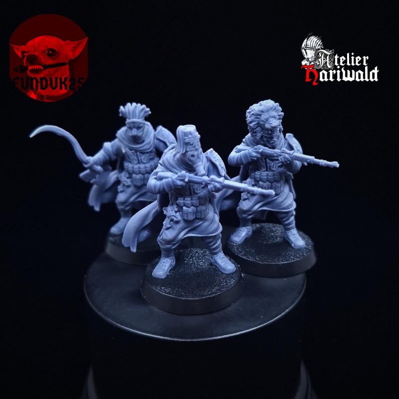 Trench Crusade Alternatives - Chewa Warriors - Abyssina Chewa - Pilgrim Savages