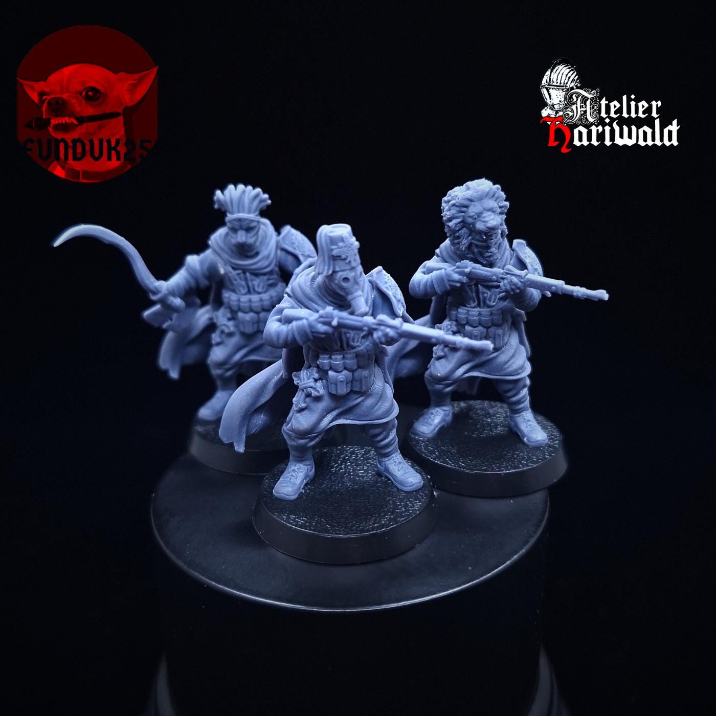 Trench Crusade Alternatives - Chewa Warriors - Abyssina Chewa - Pilgrim Savages