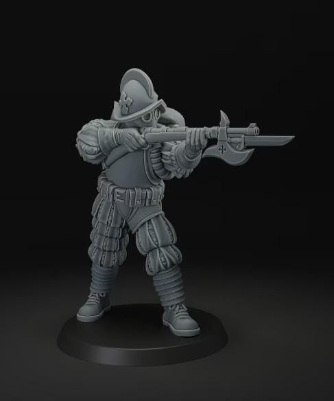 Trench Crusade - New Antioch alternative - sub-faction - Papal Squad - modèles à l'unité