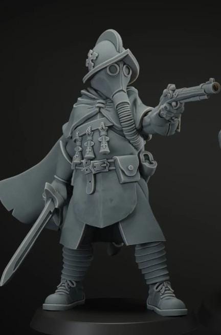 Trench Crusade - New Antioch alternative - sub-faction - Papal Squad - modèles à l'unité