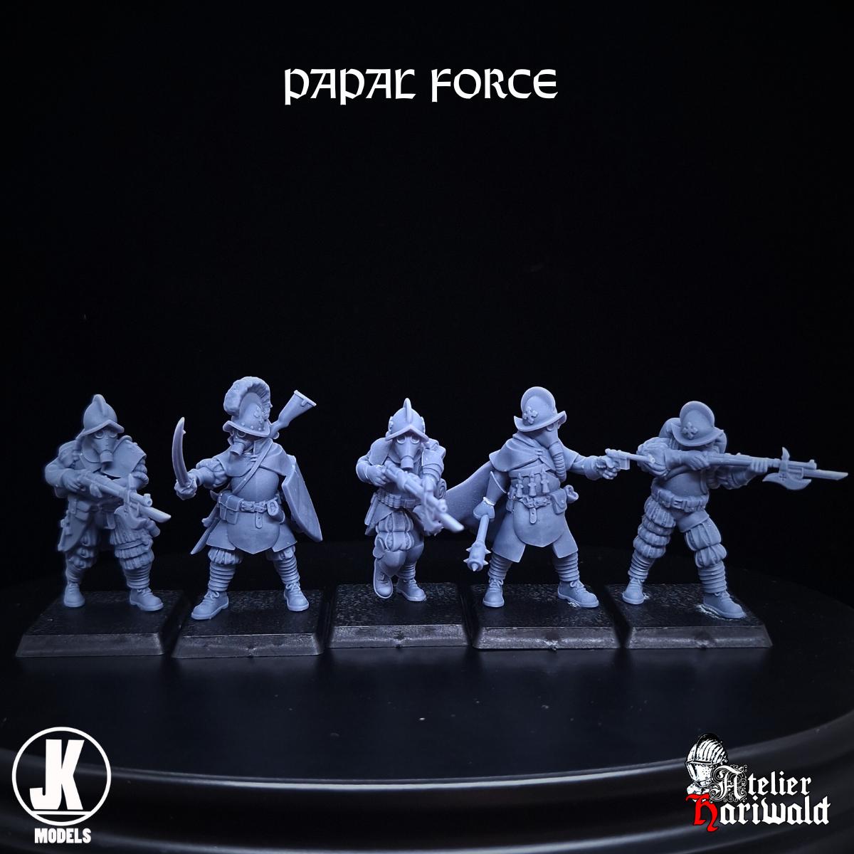 Trench Crusade alternatives - JK REMO New Antioch alternatives - Papal Forces full pack