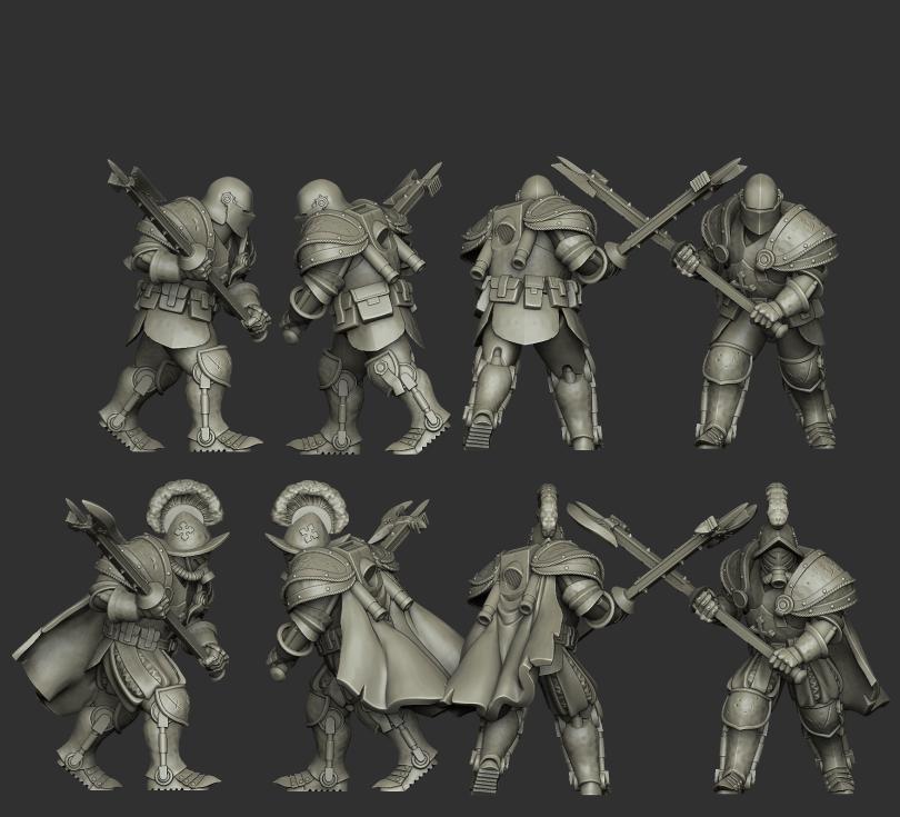 Trench Crusade alternatives - JK REMO New Antioch alternatives - Papal Forces full pack