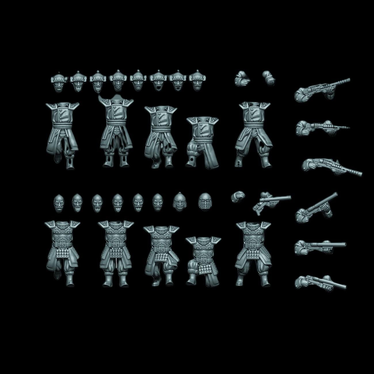 Star Khan - Tartare - Sultanate - Militia - Pour Wargames Grimdark, Trench Crusade et autres.