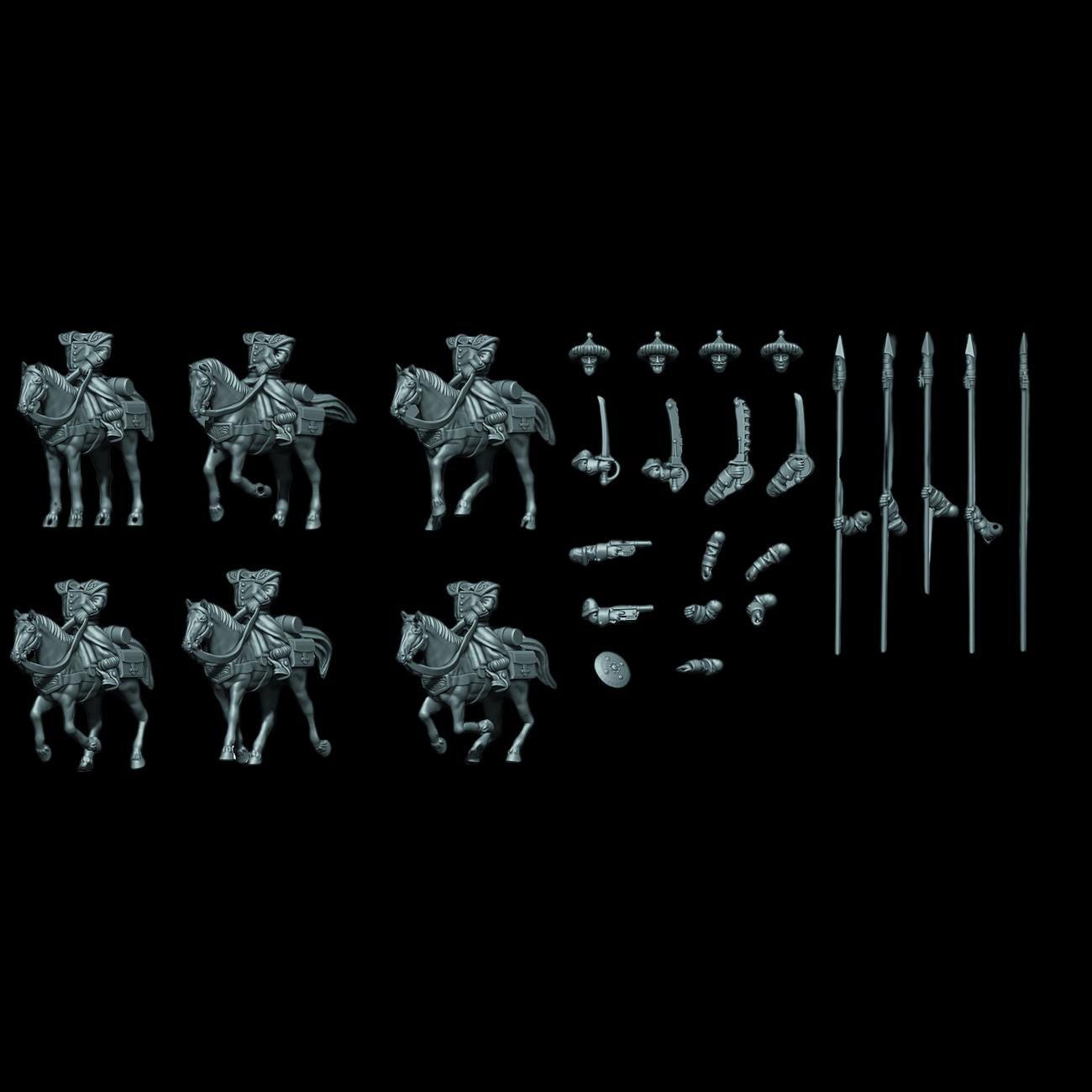 Star Khan - Tartare - Sultanate - Militia - Pour Wargames Grimdark, Trench Crusade et autres.