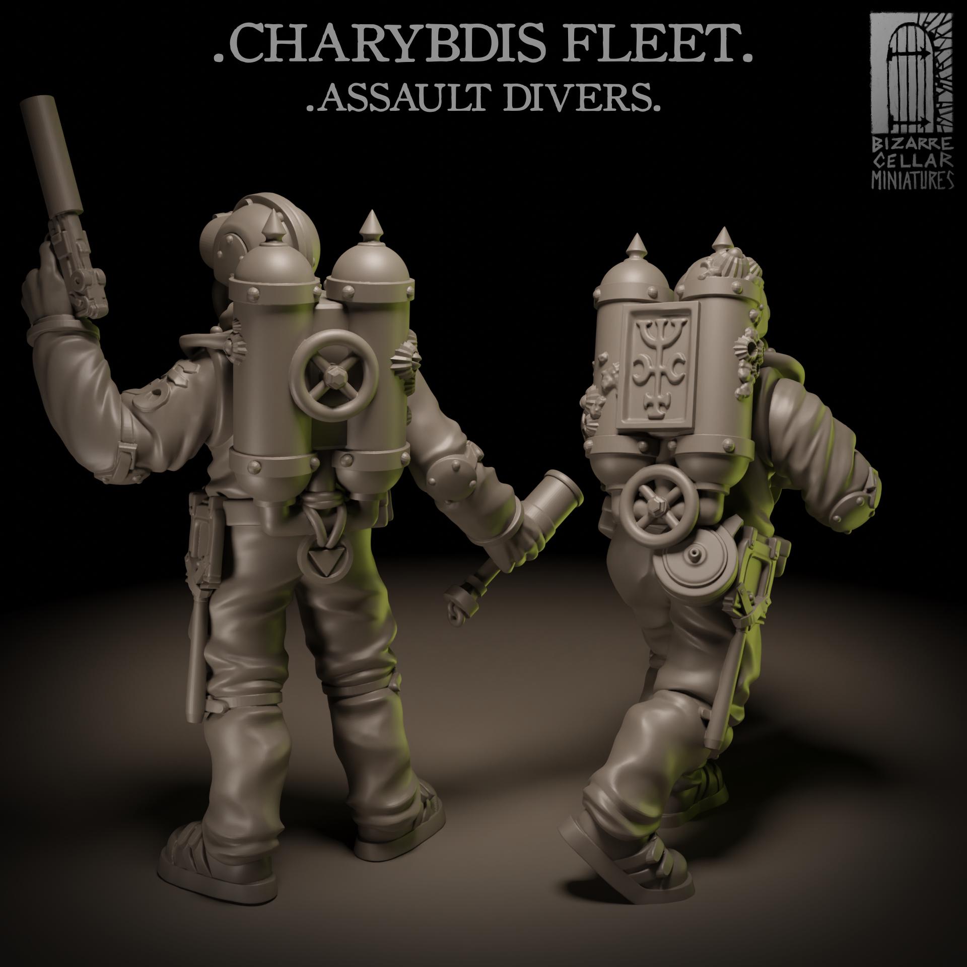 Trench Crusade proxies / alternative miniatures - Heretics - Heretic Naval Raiding Parties - Heretic Troopers - Legionaries