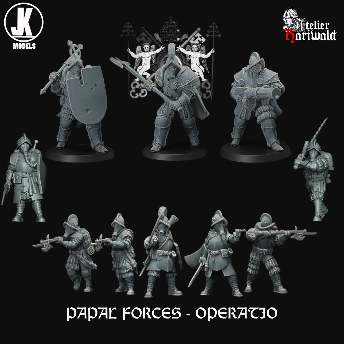 Trench Crusade alternatives - JK REMO New Antioch alternatives - Papal Forces full pack