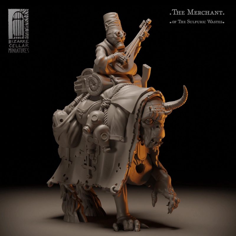 Trench Crusade proxies / alternative miniatures - The Merchant - Grimdark Miniatures - Trench Crusade NPC - Trench Crusade Heretics