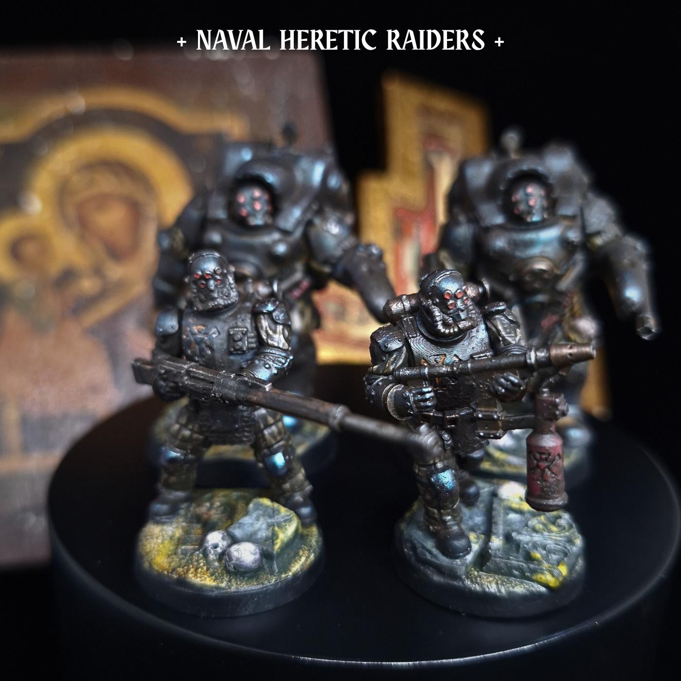 Trench Crusade proxies / alternative miniatures - Heretics - Heretic Naval Raiding pack - ultimate pack