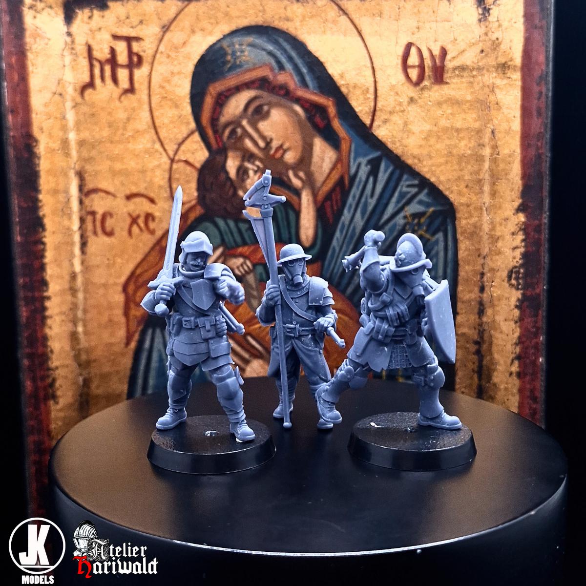 Trench Crusade - JK REMO New Antioch alternatives - Papal forces - New Characters