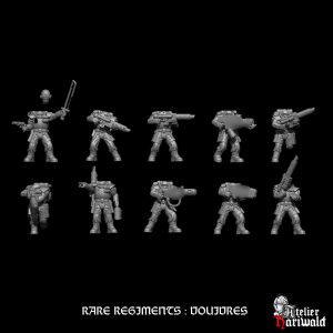 Wargame grimdark - Régiments rares de la garde