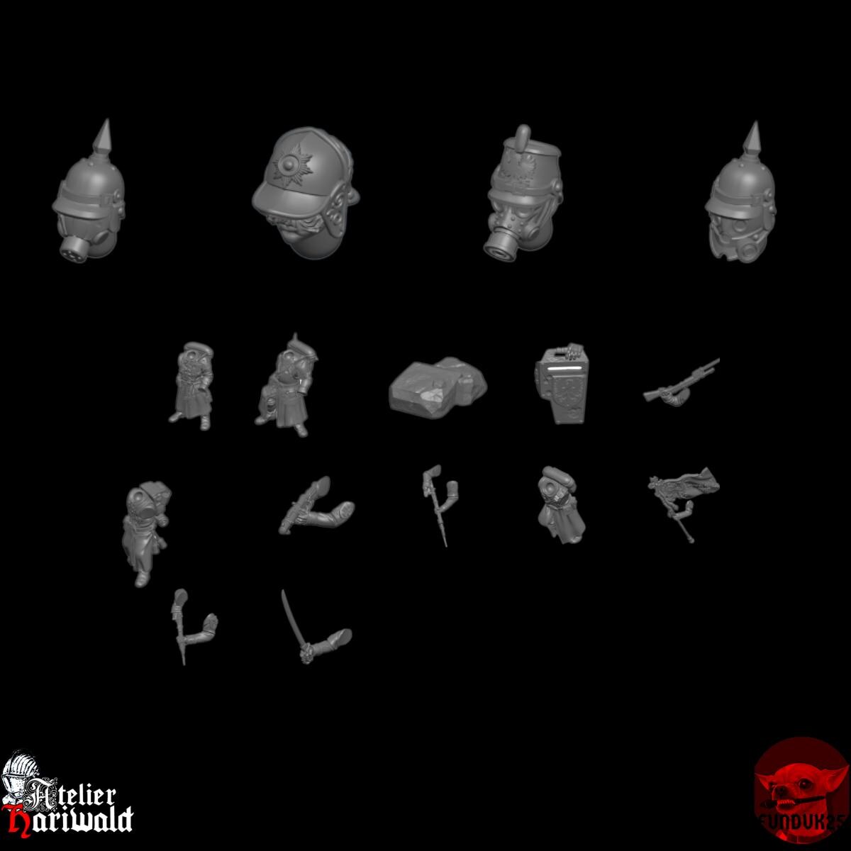 Trench Crusade alternatives - New Antioch / Prussians - Troops - Shocktroopers