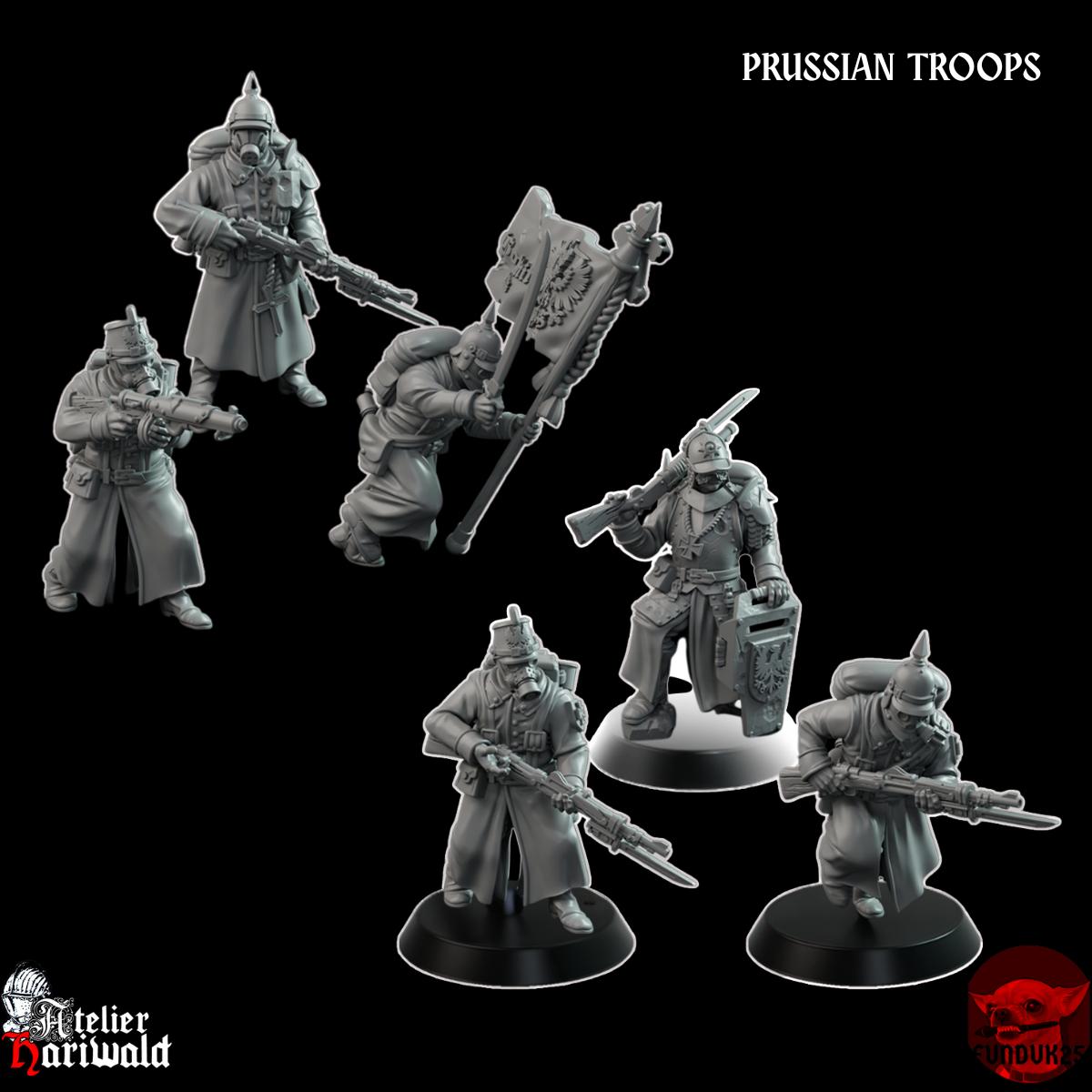 Trench Crusade alternatives - New Antioch / Prussians - Troops - Shocktroopers