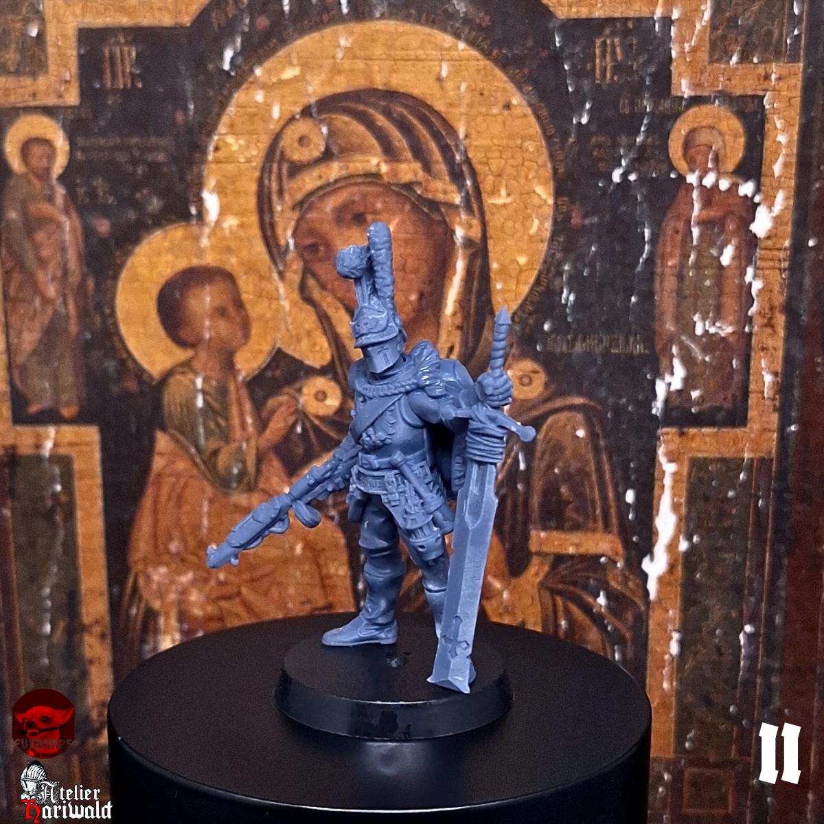 Trench Crusade alternative miniatures - Trench Pilgrims / New Antioch compatible - Prussian Ultimate pack