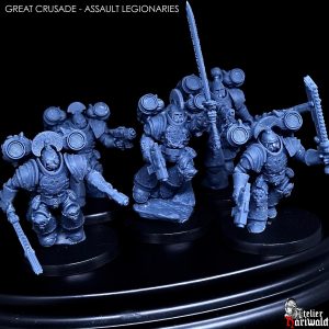 Conquérants Mythiques - Escouade d'Assaut - Guerriers des Tempêtes avec Jump packs