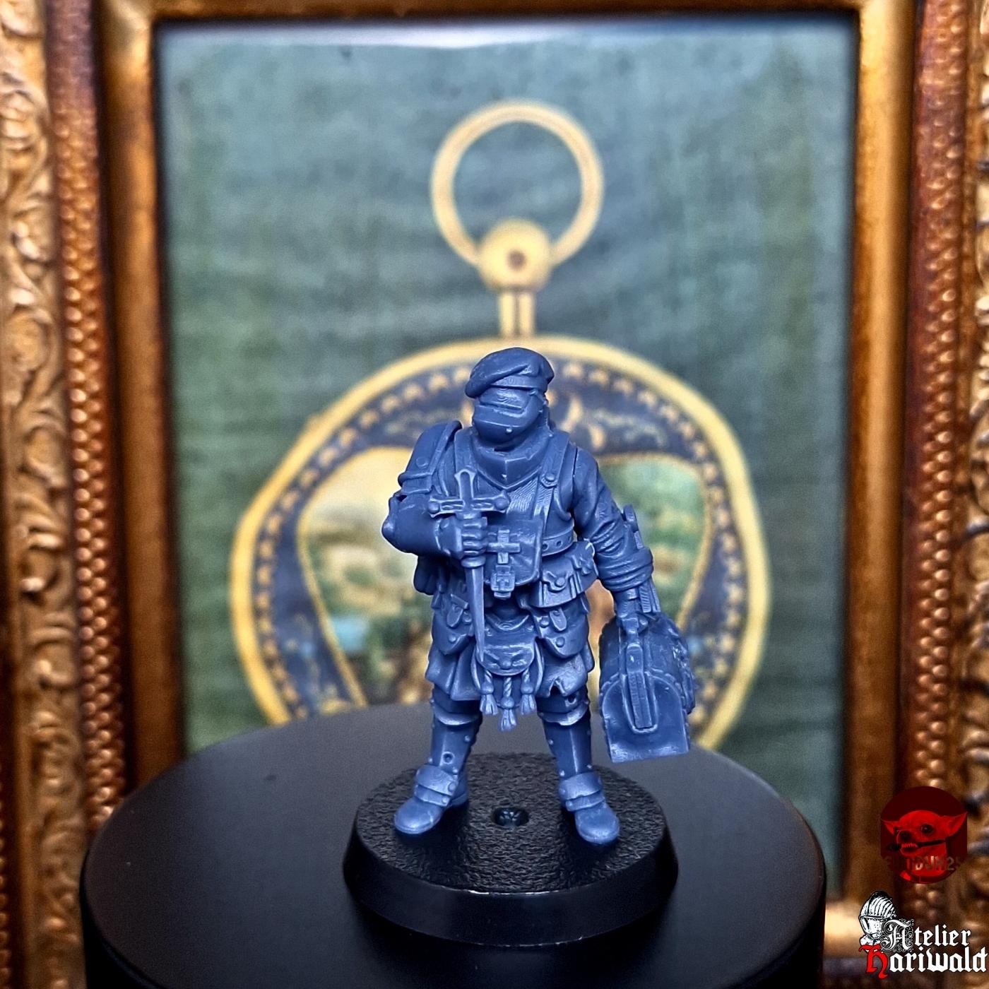 Grimdark Miniatures - Kingdom of Alba - Medic - Trench Crusade Alternatives