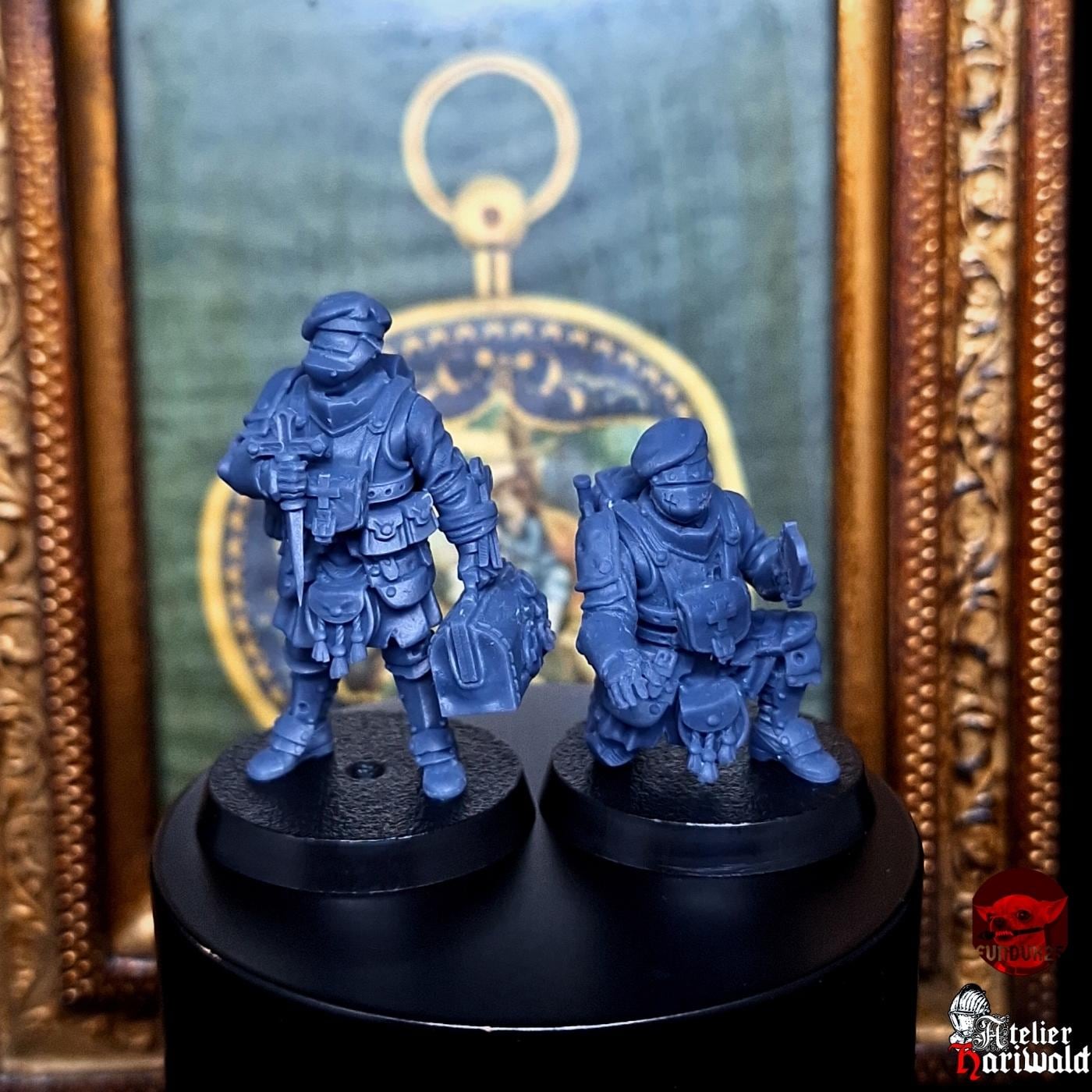 Grimdark Miniatures - Kingdom of Alba - Medic - Trench Crusade Alternatives