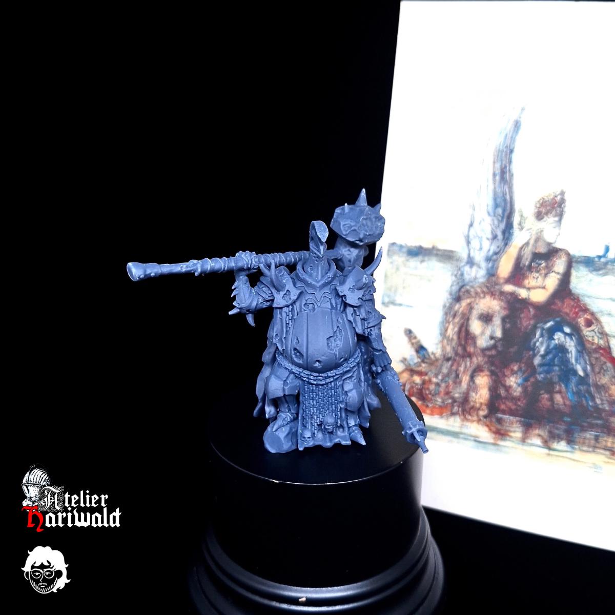 Grimdark Miniatures / TC alternative - Heretics - Plague Knights V2 - Chaos Knights
