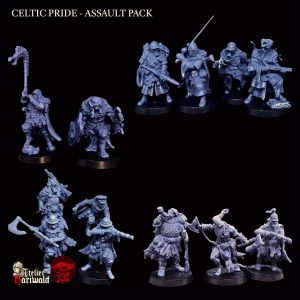 Grimdark Miniatures - Heathen Pride - Gaelic Storm Formation