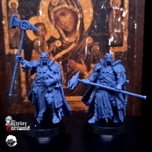 Grimdark Miniatures / TC alternative - Pilgrims- Characters - Preachers