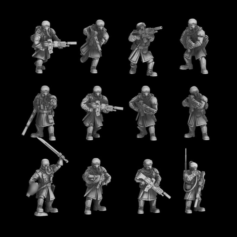 Grimdark Wargames - Garde planétaire - Campagnes Arma