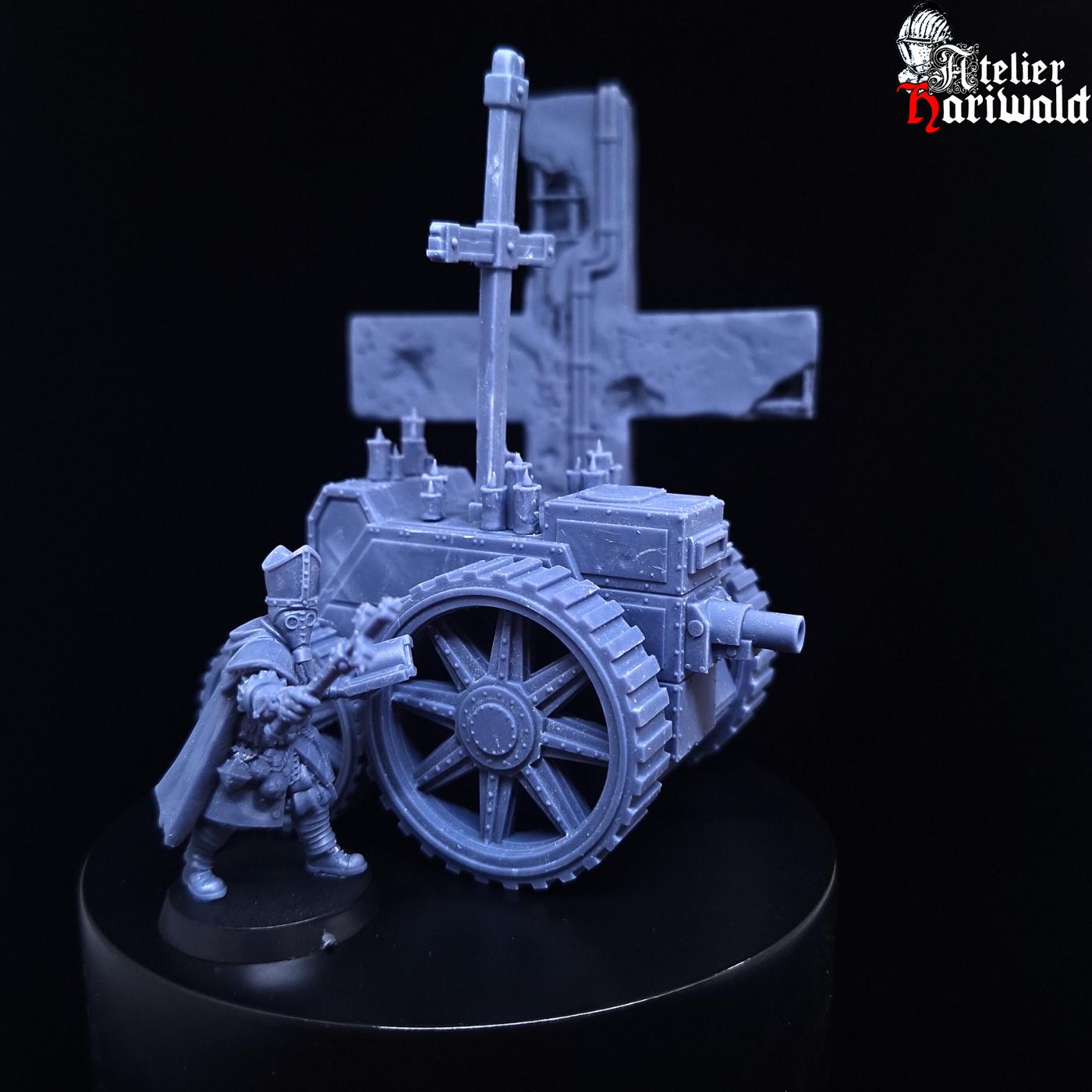 Trench Crusade - figurines alternatives - New Antioch or Pilgrims tanks - Light Individual tanks