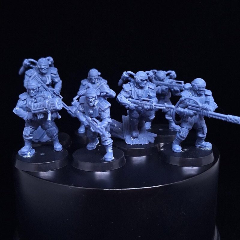 Grimdark Wargames - Gardes et Milices - Garde Aéroporté