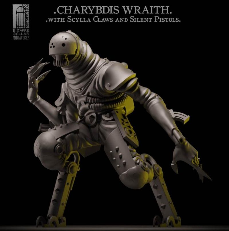 Grimdark Miniatures - Wraith Commando- Naval Heretics